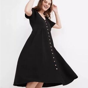 Madewell Button Down Double Gauze Midi Dress size Large